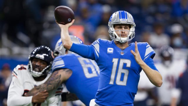 Detroit Lions quarterback Jared Goff